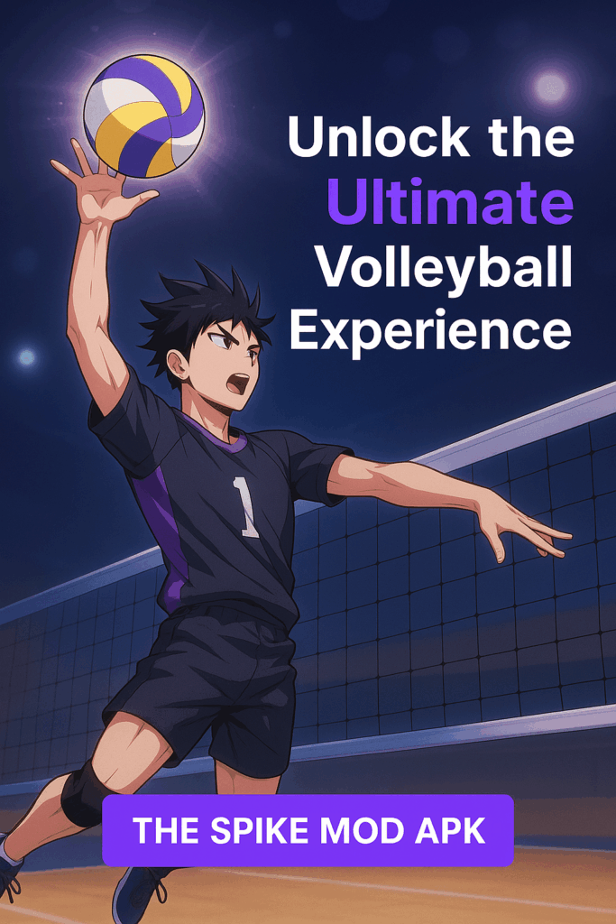 Unlock the Ultimate Volleyball Experience—The Spike Mod APK anime volleyball player